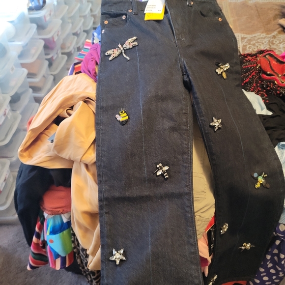 H&M Beaded Jeans - Picture 11 of 11